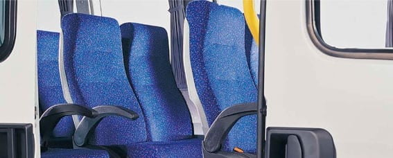Insulation for train seats Insulation for train seats